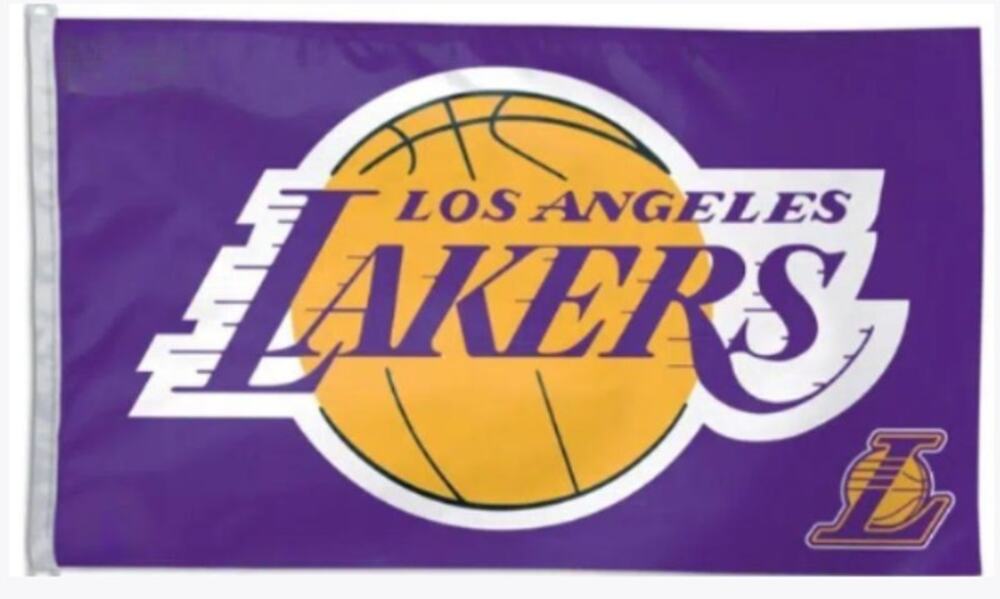 Los Angeles Lakers NBA Flag